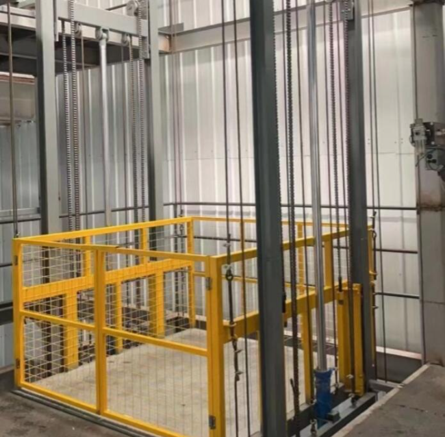 肇庆导轨式升降机一般加工周期